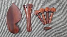 2 sets Hand Made Accessories for Violin 4/4 size for Traditional Looks    Plain