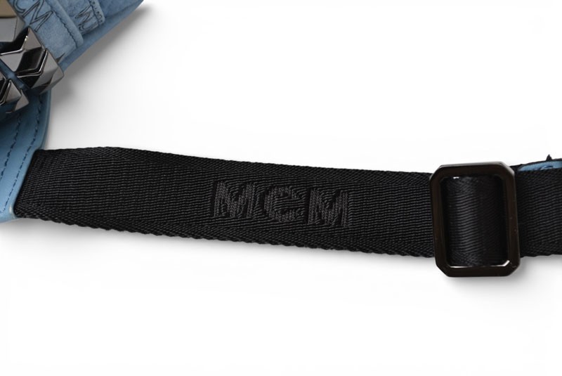 MCM Authentic Mini Stark Backpack with Side Studs… - image 5