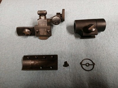 Redfield  Olympic Model  Target Sight, Peep Sight Set Front & Rear Rem 40x (BC)