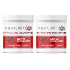Artiglio del Diavolo Forte Gel al 98% 2x550ml BELL'ITALIABIO BELLITALIABIO