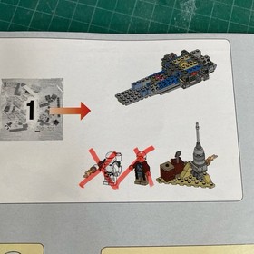 LEGO Star Wars: Resistance X-Wing Fighter (75149) Incomplete