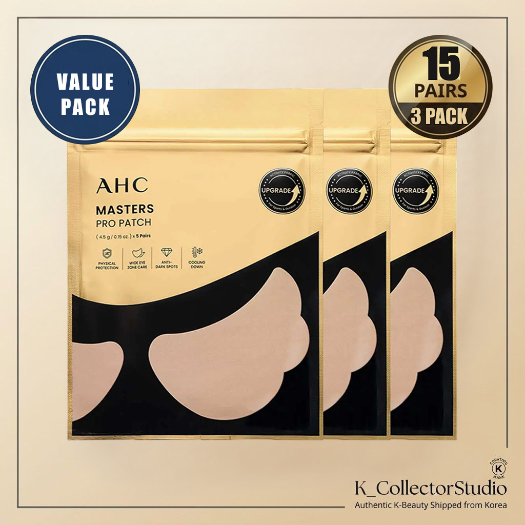 [3 PACKS]AHC Masters Pro Sun Face Patch SPF50+ UV Protection Golf Outdoor Korea