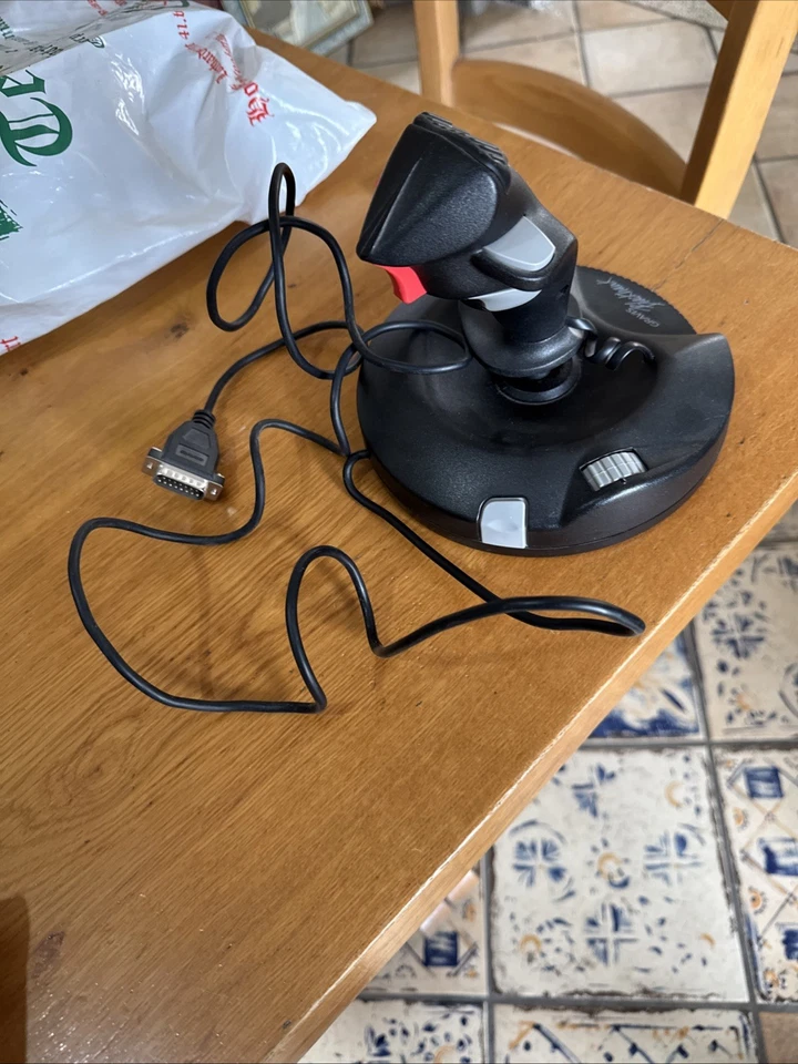 Joystick Vintage per PC Gravis Black Hawk Controller Retrocomputer anni 90 - Immagine 3 di 4