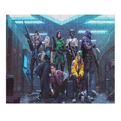 Valorant Agents Jigsaw Puzzle 120 Pieces Gift for Birthday Holiday