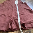 Yeokou Fashion Womens Brown Cotton/Linen Button straps,  Romper M NEW  — photo 7