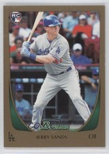 2011 Bowman Draft Gold Jerry Sands #100 0o9