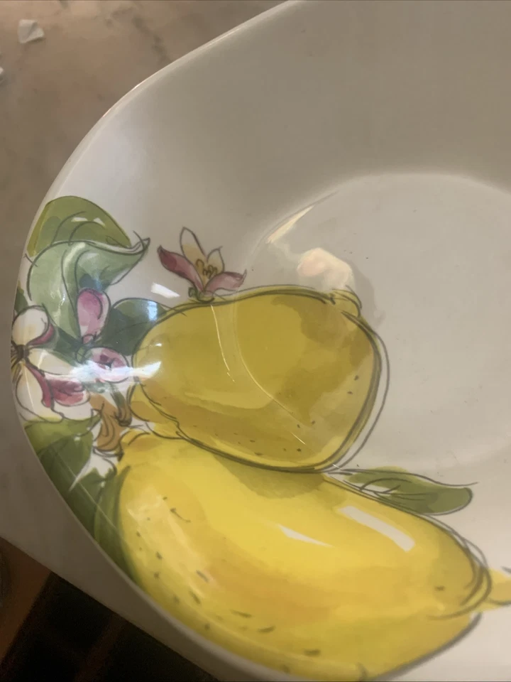 Tazón de pasta de limón Effetti Italia 8,75" tazón para servir Foto 4 de 4