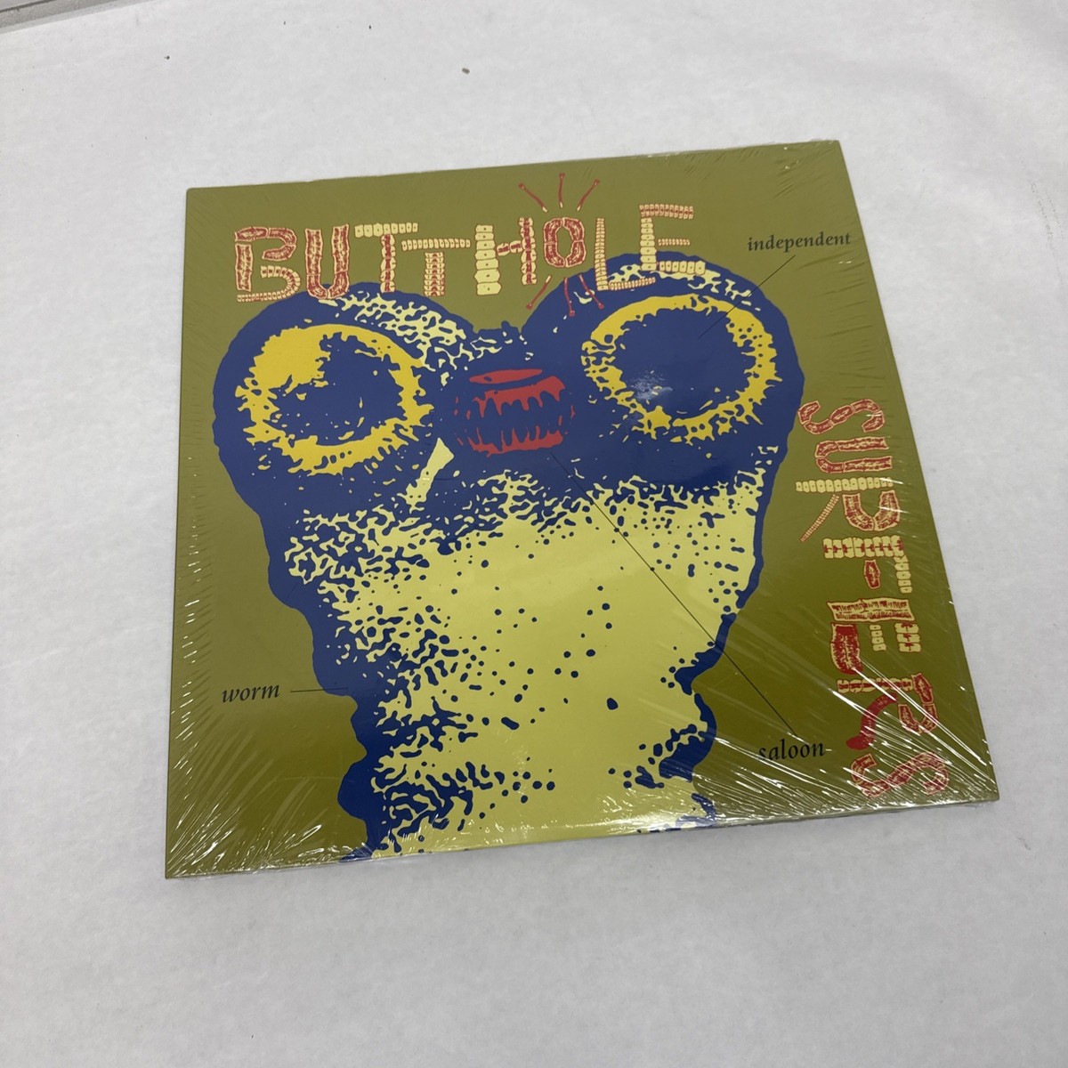 Butthole Surfers Independent Worm Saloon Blue/Gold Vinyl 2LP [NEW