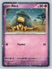 Abra 063/165 Holo Promo Miscellaneous Cards & Products Pokemon Holo LP