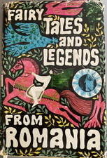 Fairy Tales and Legends from Romania Sturdza 1971 Illustrated Hardcover