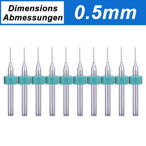 0.2-2.5mm PCB Micro Drill Bit Carbide Print Circuit Board Mill Bit 3.175mm Shank - Picture 15 of 35