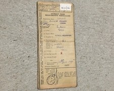RARE BUFF LOG BOOK FOR 1960 SUNBEAM B1 SCOOTER