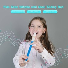 SW1-PL Kids Slide Whistle With Steel Sliding Rod Musical Instrument Toy