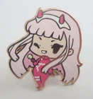Zero Two of “Darling In The Franxx” Anime Cloisonne Collectors Pin / Pinback
