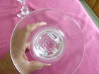 Baccarat France Crystal Normandie Claret Wine Glasses  6.25"tall x 2.75 TWO — photo 5