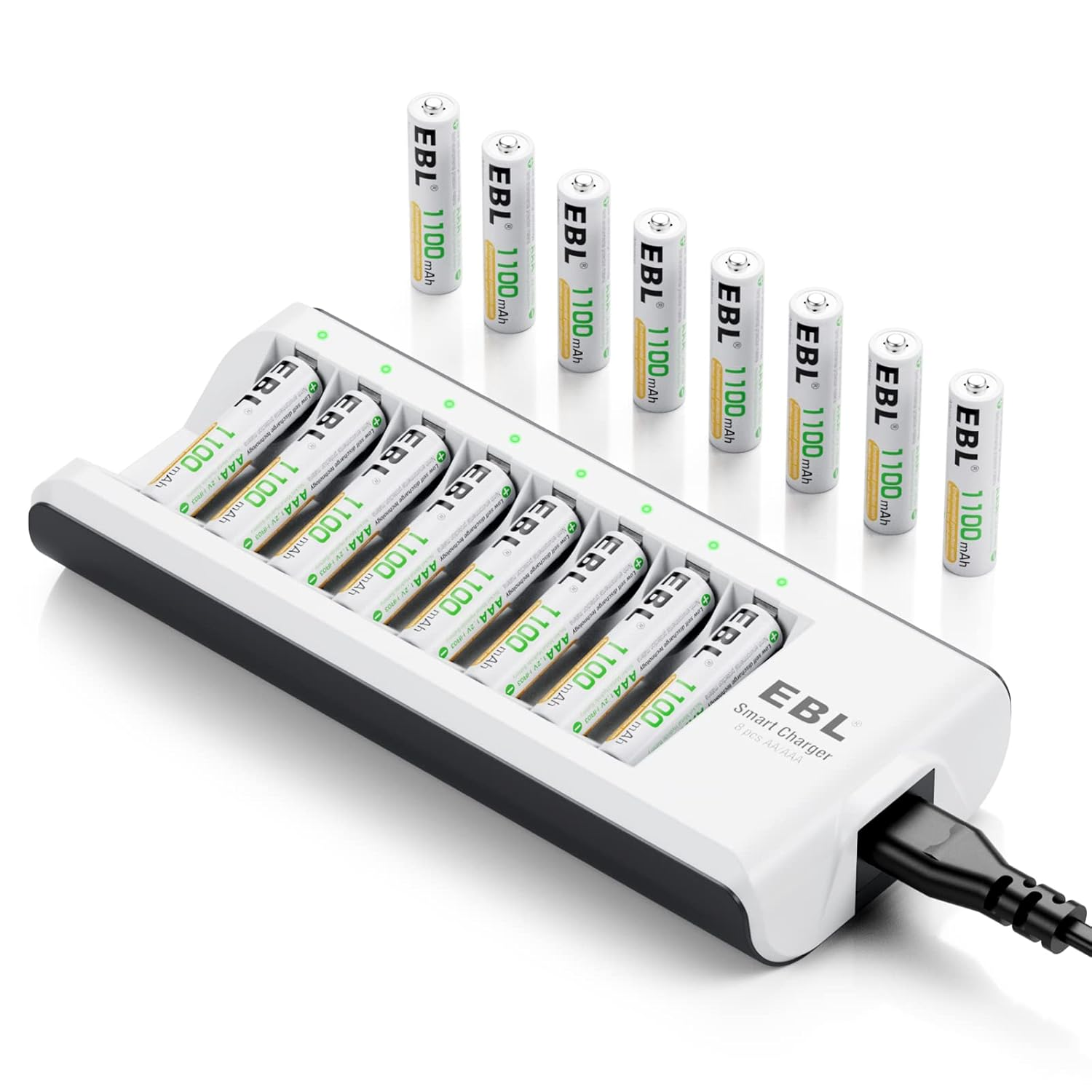 Rechargeable AAA Batteries (Procyco 1100Mah) 16 Pack 1.2V Nimh Triple AAA Batter-image