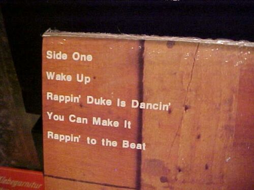 RAPPIN' DUKE LP Jwp 1980's Que Pasa FIRST PRESS Sealed NEW STOCK RAP Hip Hop - Foto 3 di 4
