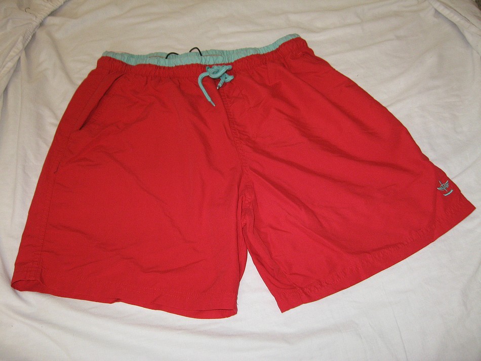 BNWT  FIRETRAP  Swim Shorts  Scarlet Red  34 "" Waist