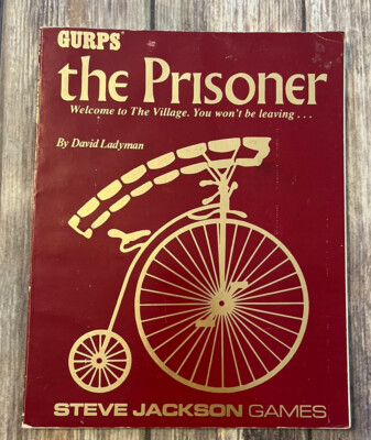GURPS The Prisoner Roleplay Game Book