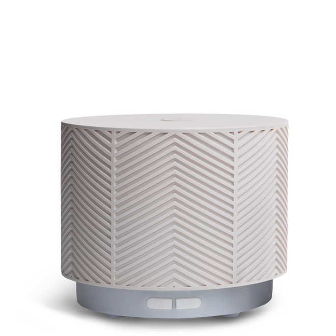 Saje Aroma Nook Power Scent Whisper Quiet Diffuser LED Light Vanilla