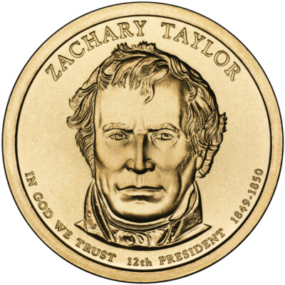 2009-D Zachary Taylor Presidential Dollar 