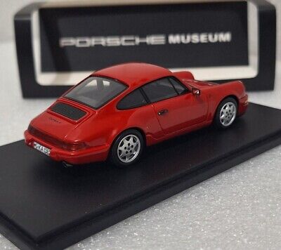 Porsche 911 964 Carrera 4 1989 India Red 1:43 Spark S3415 Porsche 911 964 Carrera 4 1989 India Red 1:43 Spark S3415