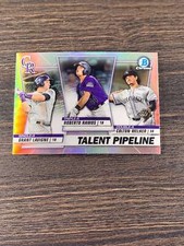2020 Bowman Talent Pipeline #TP-COL Ramos/Welker/Lavigne Rockies