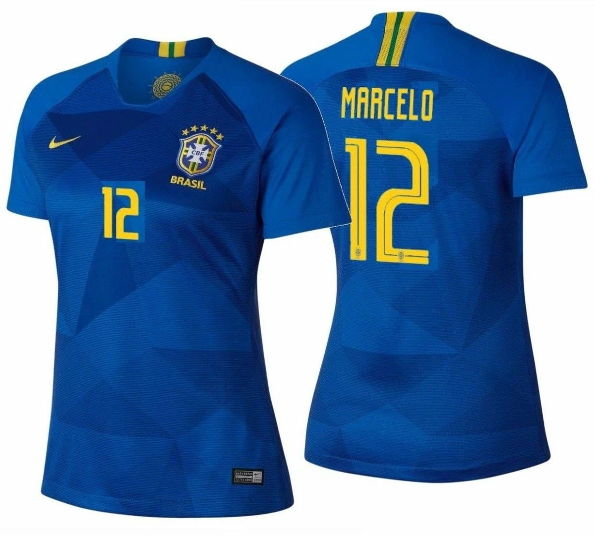 Elección Novio roto NIKE MARCELO BRAZIL AWAY WOMEN&#039;S JERSEY FIFA WORLD CUP 2018 | eBay