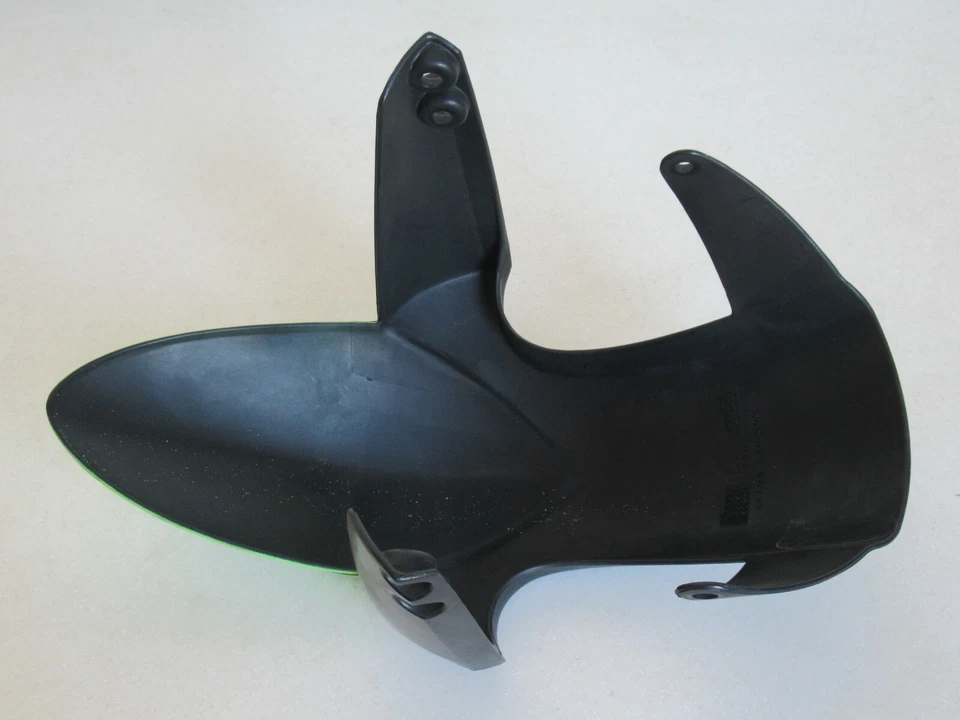 黑色/绿色前挡泥板塑料适合 2001 KTM Duke II 640 5870801000036 — 第 4/4 张图片