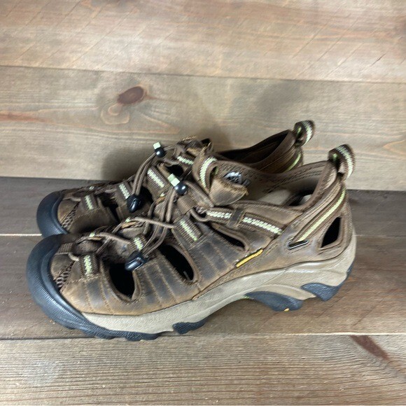 Scarpe da trekking atletiche Keen Arroyo II marroni taglia 8 in pelle