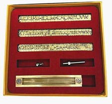 Font Mold Flexible Brass Letters for Hot Foil Stamping Machine with Number/Lette