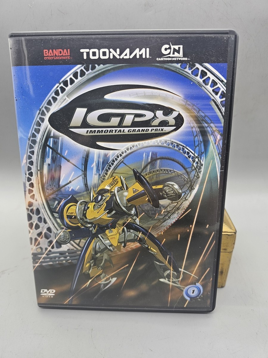 IGPX Immortal Grand Prix Vol 1 (DVD) Toonami Anime 4 Episodes