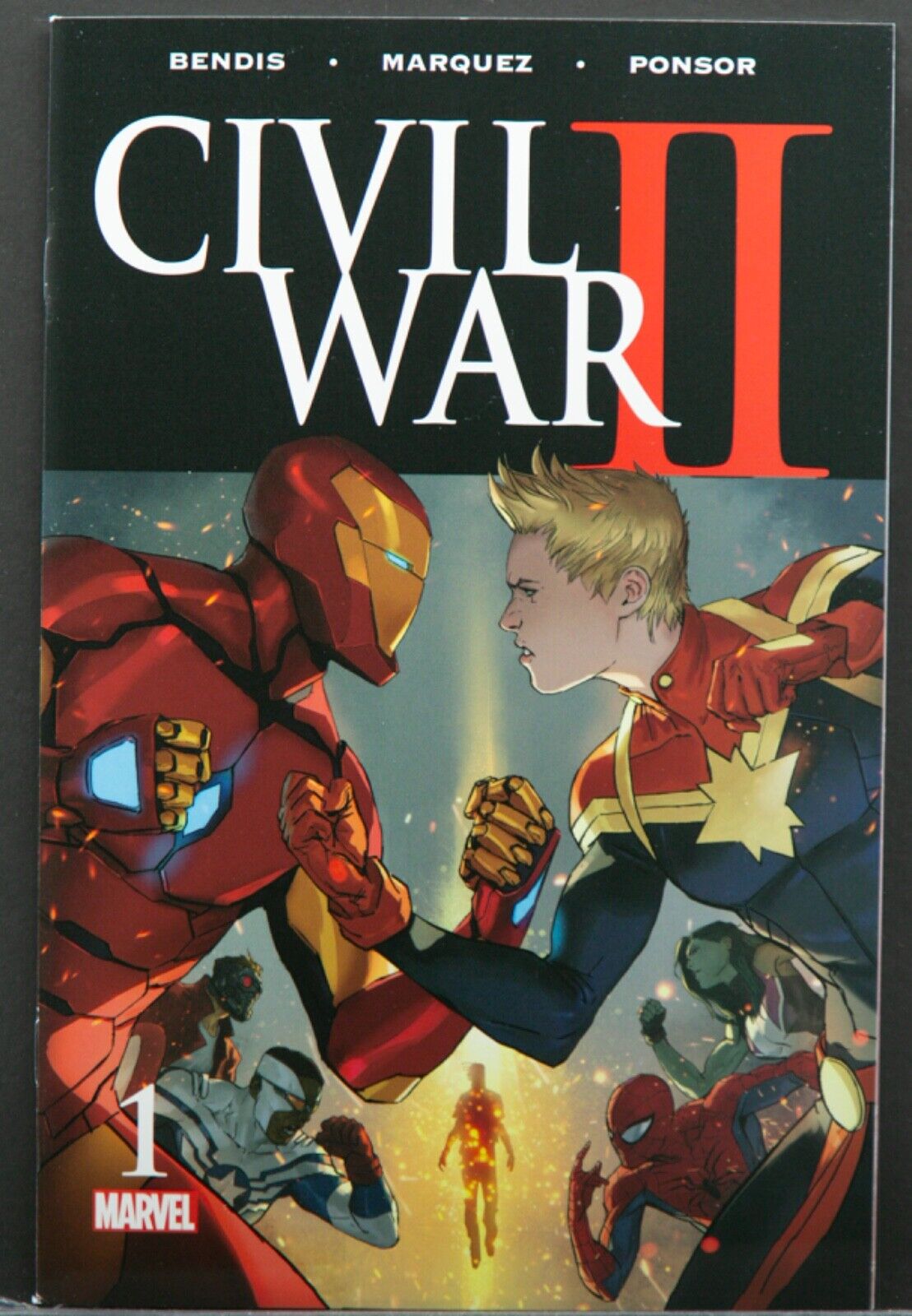 Civil War II #1 Near Mint+ 9.6 Raw copy