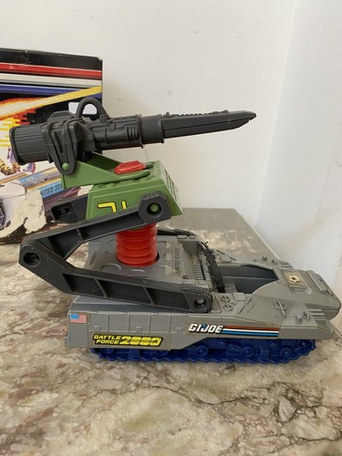 GI JOE GIJOE BATTLE FORCE TANK PULVERISEUR COMPLET BOÎTE EXCLU EURO UK HASBRO 93 - Photo 4/13