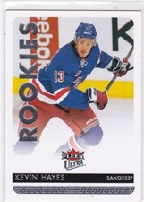 14/15 FLEER ULTRA..KEVIN HAYES..ROOKIES..CARD # 228..RANGERS..FREE COMBINED SHIP