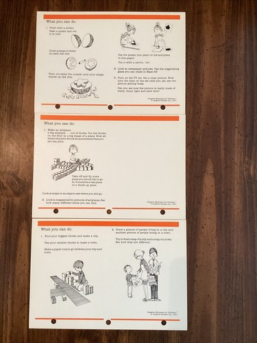 VTG 1984 Discovery Toys "Creative Moments" Cards - Picture 11 of 16