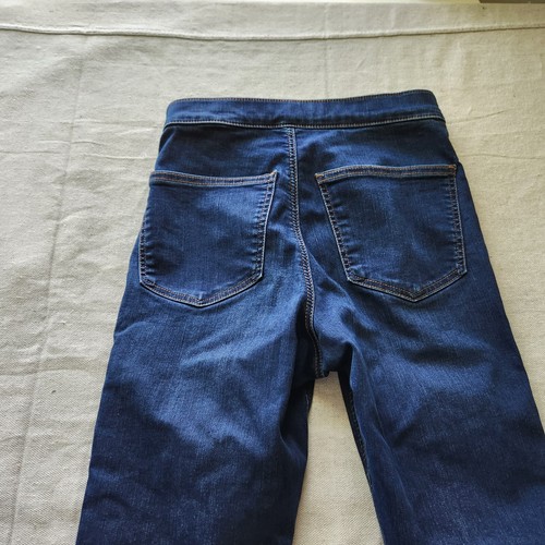 Topshop Jeans Womens 25x26* Dark Blue Denim Joni High Rise Skinny Ankle Stretch - Picture 12 of 13