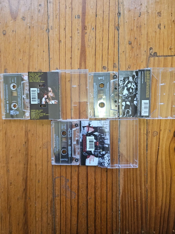 3 x ALBUMS EXTREME II+FASTER PUSSYCAT Wake+SLAUGHTER The Wild Life CASSETTE TAPE - Image 2 of 4