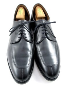 Allen Edmonds Dress Shoes Derby Delray 1208 Black Leather Split Toe Size 11.5B Allen Edmonds Mens Black Delray Split Toe | Mercari main image 4