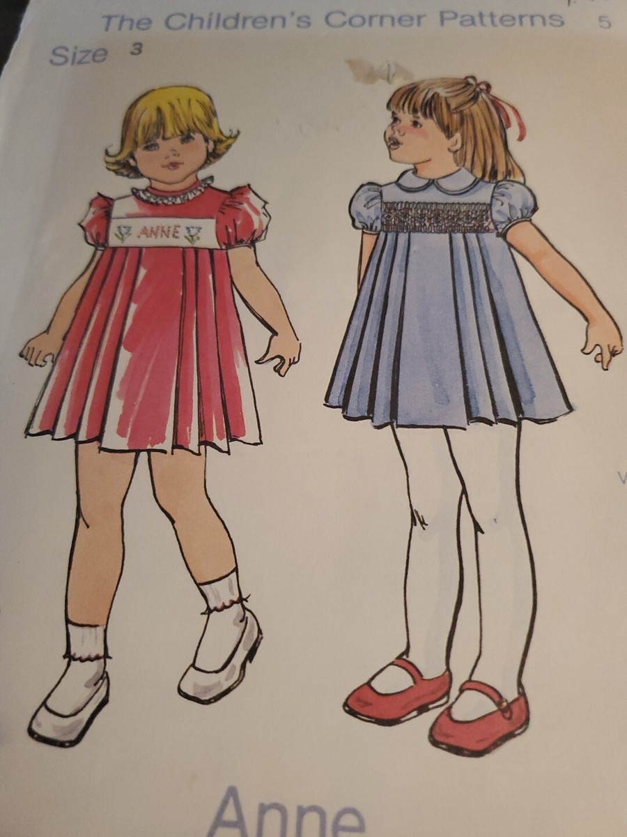 pleated yoke dress pattern Pretty Pleated Yoke Dress Crochet pattern by Lisa van Klaveren