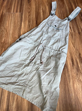 VTG GAP SURPLUS SKIRTALL GREEN OVERALL DRESS SZ S