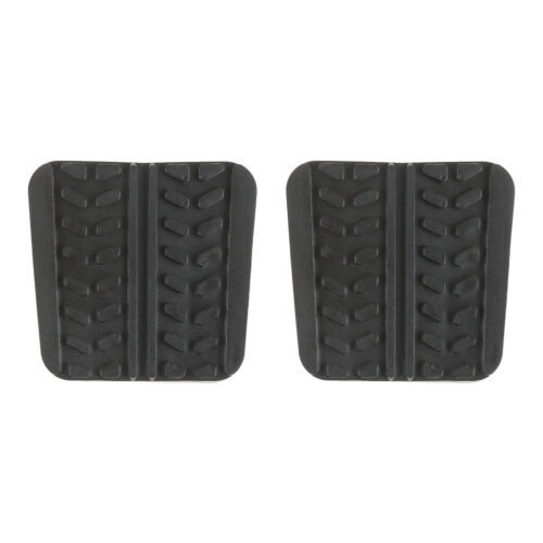 2Pcs Rubber Brake Clutch Pedal Pad Covers Fit for Mazda 323 929 B-Series MX6 RX7 - Picture 3 of 9