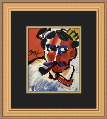 Peter Max Vlaminck Custom Framed Print Free Shipping