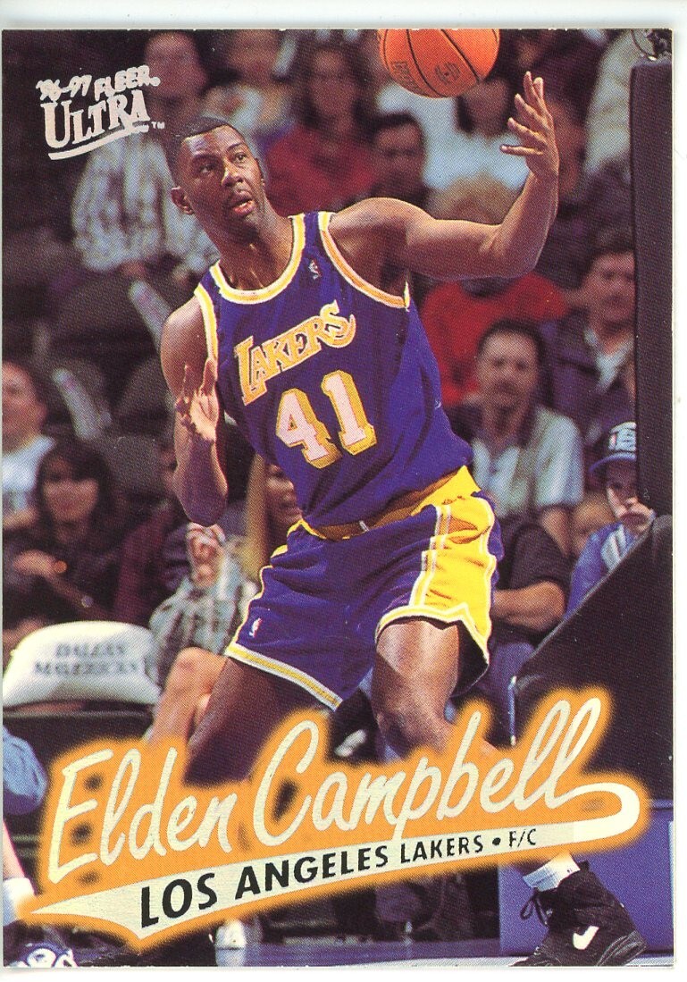 1996-97 Fleer Ultra - #201 Elden Campbell
