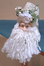 Santa's Collection 2008 Shelf Sitter Mantle Hanger SANTA CLAUS Father Christmas