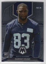 2022 Panini Mosaic Dareke Young Base Rookie RC #349 Seattle Seahawks