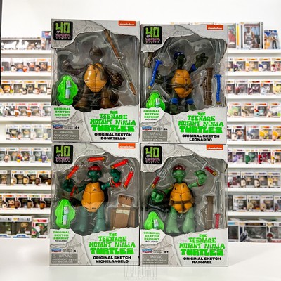 Playmates 40 Years Nickelodeon Teenage Mutant Ninja Turtles Original Sketch Set