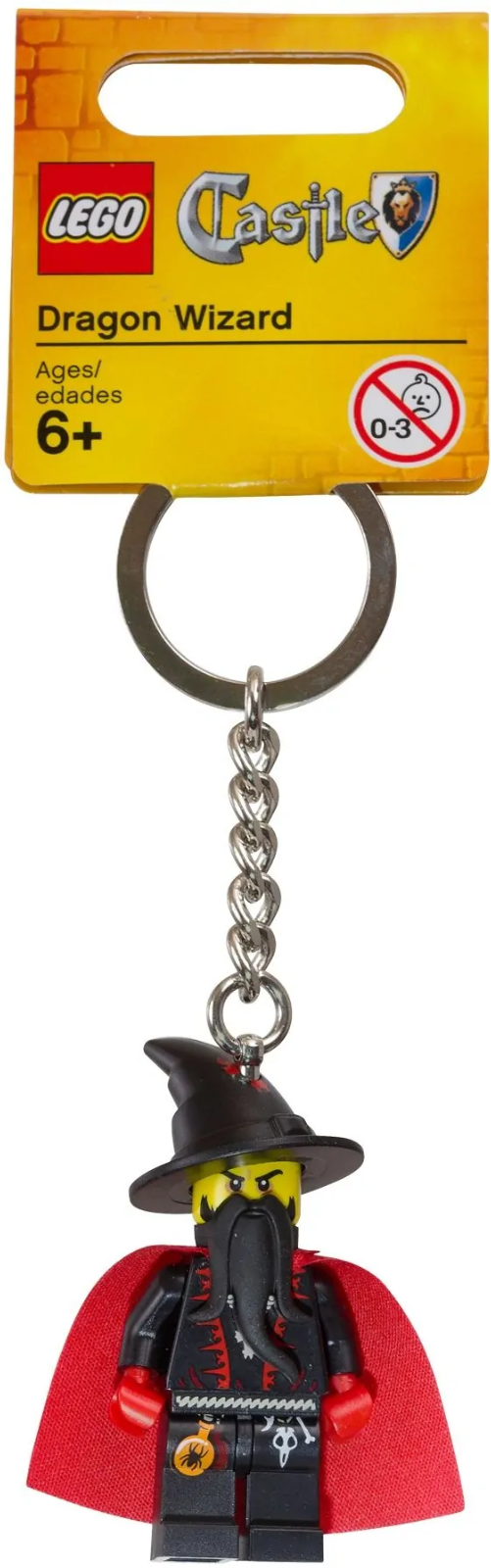 Lego Castle - Dragon Wizard Keyring/Keychain 850886 - Brand New With Tags