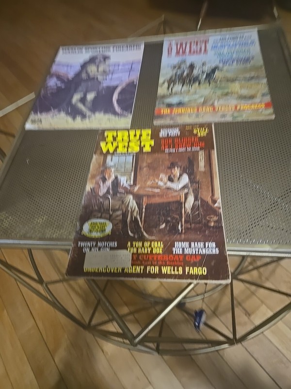 Lot Of 3 Vintage Magazines/Catalog Marlins Sporting Firearms THE WEST True West