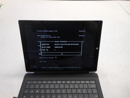 MICROSOFT SURFACE PRO 3 i5-4300U 4GB 128 SSD Wifi Only 053396250353 - 第 2/7 張圖片